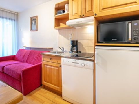 STUDIO 4 personnes -  avec coin nuit 4 personnes supérieur
