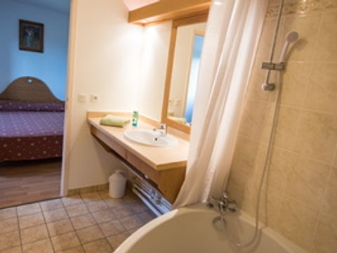 STUDIO 4 personnes -  avec coin nuit 4 personnes supérieur