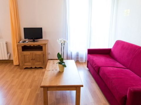 STUDIO 4 personnes -  avec coin nuit 4 personnes supérieur