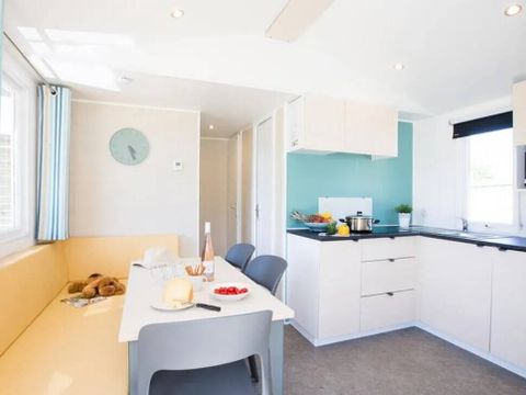 MOBILHOME 6 personnes - Mobil-home | Comfort | 3 Ch. | 6 Pers. | Terrasse simple | TV