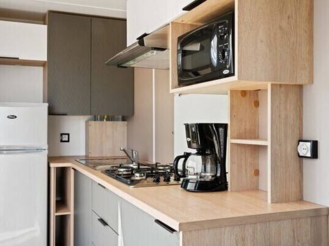 Mobilhome 6 personnes - Mobil-home | Comfort | 3 Ch. | 6 Pers. | Terrasse Lounge | Clim.