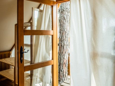 Tente en toile et en bois 4 personnes - Glamping Tipi Retama