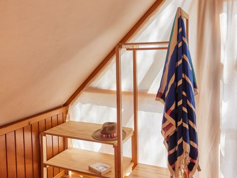 Tente en toile et en bois 4 personnes - Glamping Tipi Retama