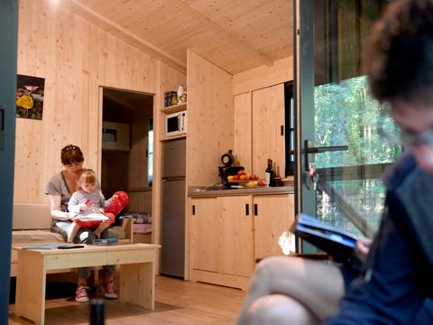 BUNGALOW 6 personnes - Cabane lodge Cape Town avec sanitaires