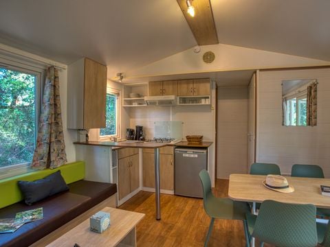 MOBILHOME 7 personnes - Mobil home FAMILIAL 6 pers