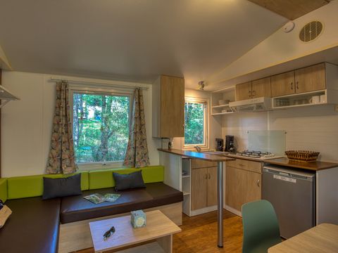 MOBILHOME 7 personnes - Mobil home FAMILIAL 6 pers