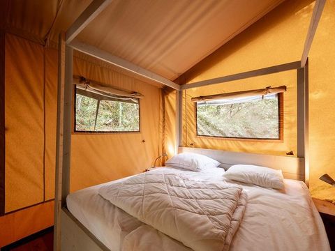 TENTE 6 personnes - Tente lodge GRAND ROC 50 M2 avec sanitaires