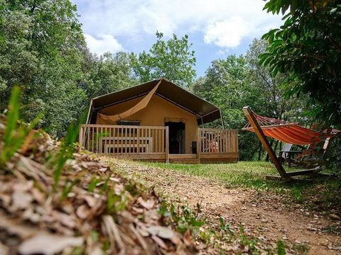 TENTE 6 personnes - Tente lodge GRAND ROC 50 M2 avec sanitaires