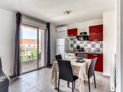 STUDIO 4 personnes - Studio 4 personnes avec coin nuit