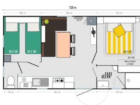 Mobilhome 5 personnes - GALERNA