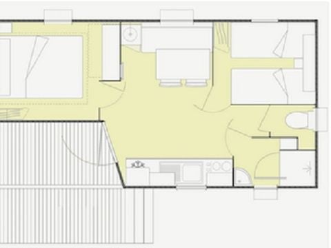MOBILHOME 4 personnes - LURRA