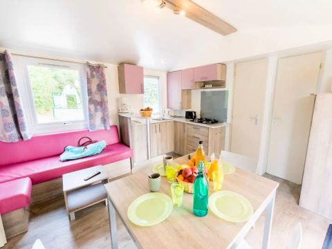 MOBILHOME 6 personnes - 4 Pièces 6 Personnes + TV - 3 soleils