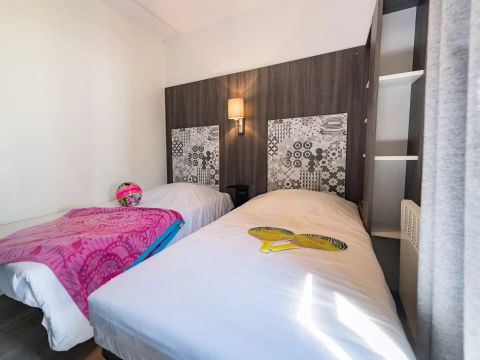 MOBILHOME 6 personnes - Premium Vue Mer 4 Pièces 6 Personnes + TV 2 sdb