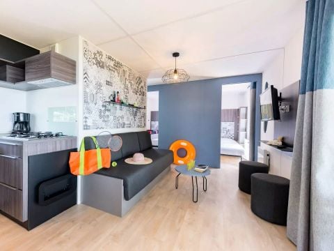 MOBILHOME 6 personnes - Mobil-home 4 Pièces 6 Personnes + TV - 4 soleils