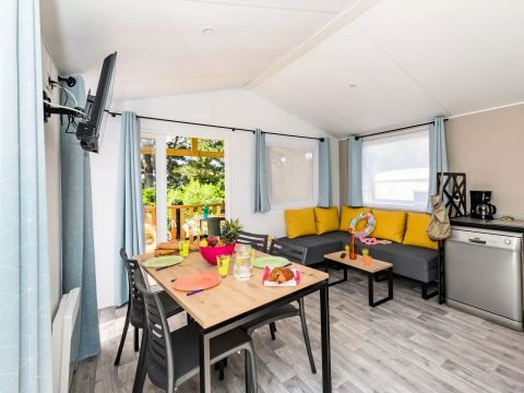 MOBILHOME 4 personnes - Premium Vue Mer 3 Pièces 4 Personnes + TV
