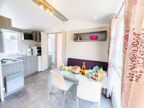 MOBILHOME 4 personnes - 3 Pièces 4 Personnes + TV - 3 soleils