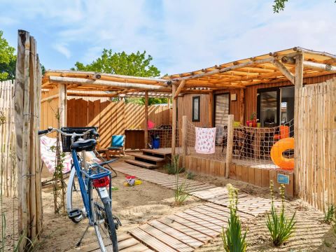 MOBILHOME 4 personnes - Premium Côté Sable 3 Pièces 4 Personnes + TV