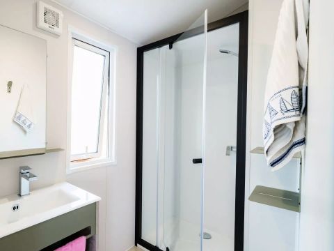 MOBILHOME 4 personnes - Premium Côté Sable 3 Pièces 4 Personnes + TV