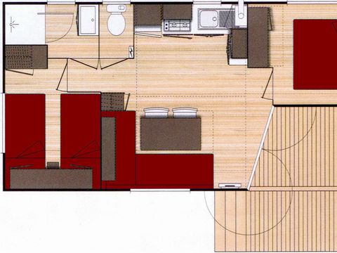 MOBILHOME 4 personnes - Gourdon 5