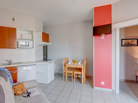 STUDIO 4 personnes - 4 personnes avec coin nuit vue Mer