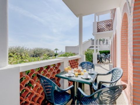 STUDIO 4 personnes - 4 personnes avec coin nuit vue Mer