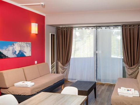 STUDIO 4 personnes - Avec balcon (Séjour + Petit-déjeuner)