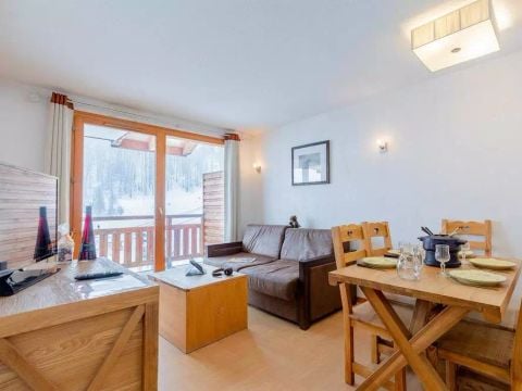 APPARTEMENT 6 personnes - COIN MONTAGNE VUE PISTE