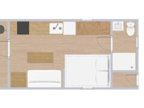 BUNGALOW 4 personnes - Pod Junior