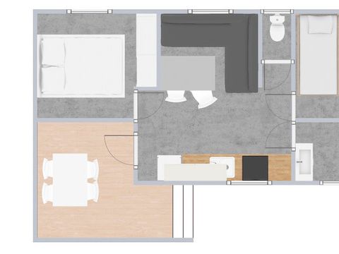 MOBILHOME 6 personnes - Sun Confort Sunset