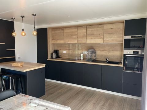 MOBILHOME 6 personnes - COSY ECOLODGE (DF17) 3CH - CLIM - PISCINE/JACUZZI - WIFI - 2 TERRASSES 6 pers