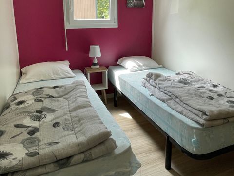 MOBILHOME 6 personnes - COSY ECOLODGE (DF17) 3CH - CLIM - PISCINE/JACUZZI - WIFI - 2 TERRASSES 6 pers