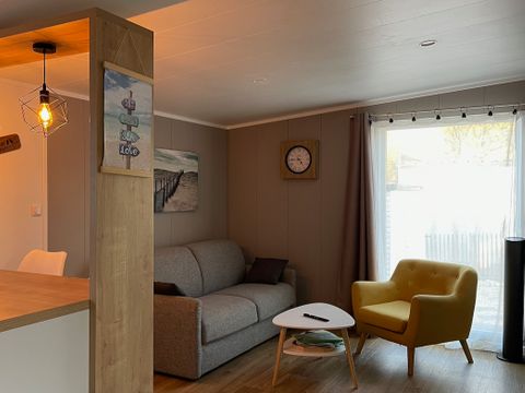 MOBILHOME 8 personnes - ECOLODGE FAMILIAL (DF31) 3CH - 2SDB - CLIM - WIFI - PISCINE/JACUZZI - 2 TERRASSES 8 pers