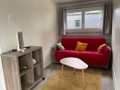 MOBILHOME 4 personnes - ECOLODGE AU CALME (DF19) - 2 CH - 2 SDB - WIFI - CLIM - PISCINE A L ANNEE 4 pers