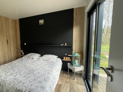 MOBILHOME 6 personnes - ECOLODGE OMBRAGE ET AU CALME (DF25) 3 CH, 1 SDB, TERRASSE, WIFI, 6 pers