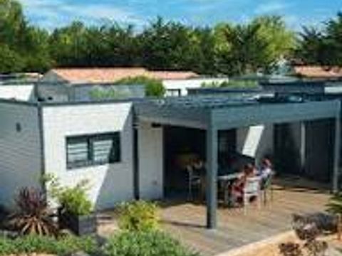 MOBILHOME 4 personnes - Ecolodge de luxe Domaine de la forêt (Immobilhome) 2 chambres: climatisation/LL/LV/ accès piscine chauffée et couverte inclus