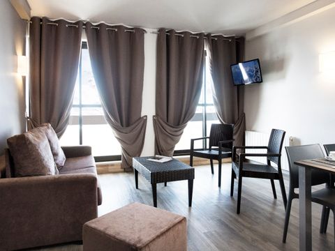 Appartement 6 personnes - Appartement 2 pièces cabine 6 personnes (Séjour + Petit-déjeuner)