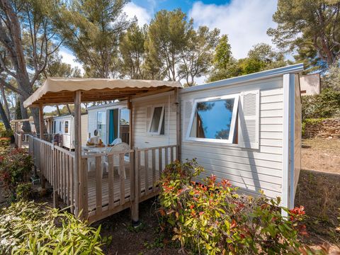 MOBILHOME 6 personnes - Comfort Plus | 3 Chambres | Terrasse Couverte