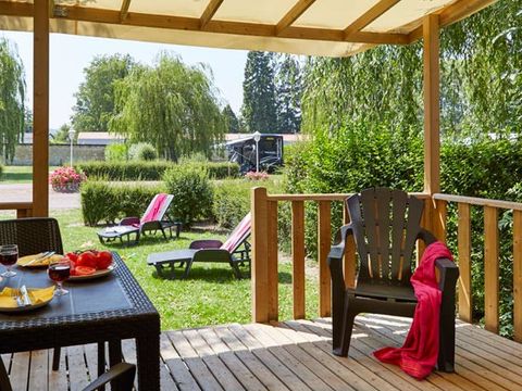MOBILHOME 6 personnes - Comfort XL | 3 Ch. | 6 Pers. | Terrasse surélevée
