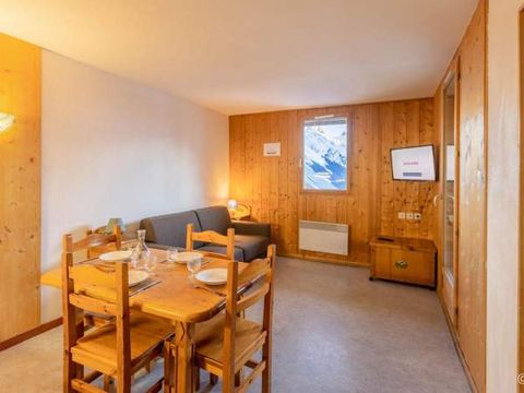 APPARTEMENT 6 personnes - 2 pièces Cabine - terrasse ou balcon - 2P6