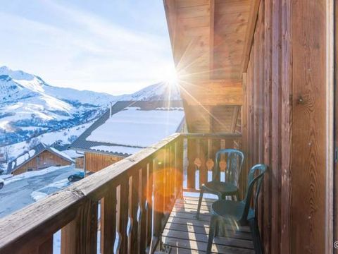 CHALET 10 personnes - 4 pièces Duplex, 2 balcons, poêle à bois DUPLEX10