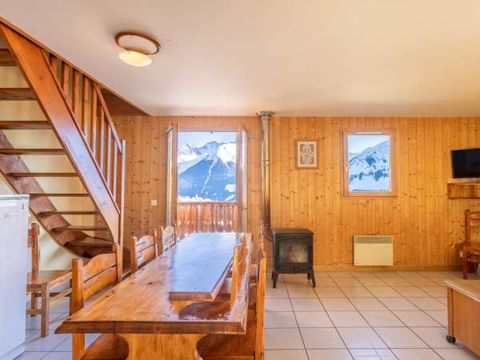 CHALET 10 personnes - 4 pièces Duplex, 2 balcons, poêle à bois DUPLEX10