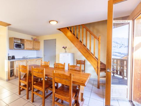 CHALET 10 personnes - 4 pièces Duplex, 2 balcons, poêle à bois DUPLEX10