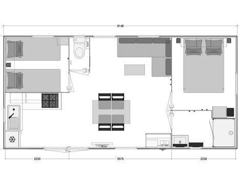 MOBILHOME 4 personnes - Bahia Large