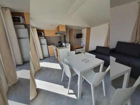 MOBILHOME 8 personnes - OHIO 3 chambres+ SPA inclus pour les séjours de 5 nuits et +