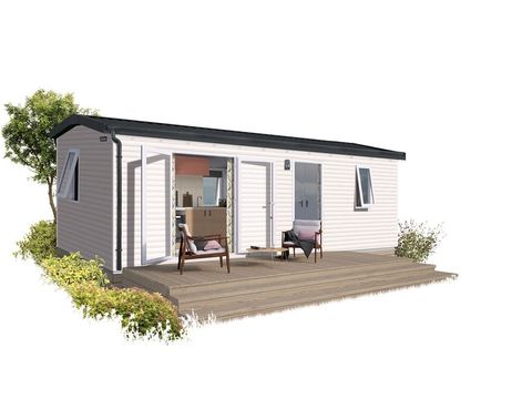 MOBILHOME 6 personnes - Rivièra 2 chambres petite vue mer
