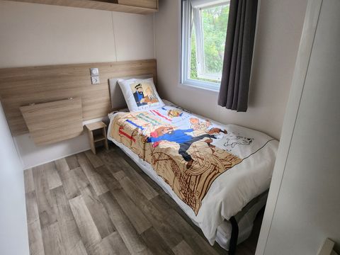 MOBILHOME 8 personnes - 002 (3 chambres, 2 salle d'eau) - Clim, TV, Lave-vaisselle, Lave-linge - Terrasse
