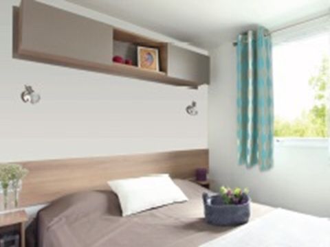 MOBILHOME 8 personnes - 010 (3 chambres, 2 salle d'eau) - Clim, TV, Lave-vaisselle - Terrasse couverte