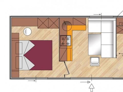 MOBILHOME 5 personnes - Standard Plus