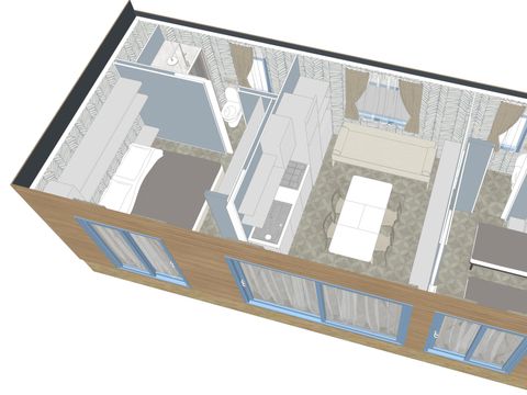 MOBILHOME 5 personnes - Maxicaravan JACUZZI VIEW