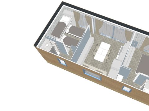 MOBILHOME 5 personnes - Maxicaravan JACUZZI VIEW
